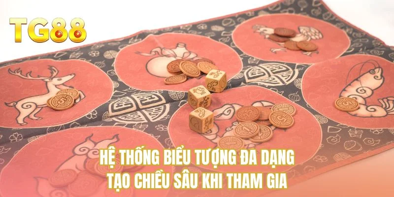 Hệ thống biểu tượng đa dạng tạo chiều sâu khi tham gia